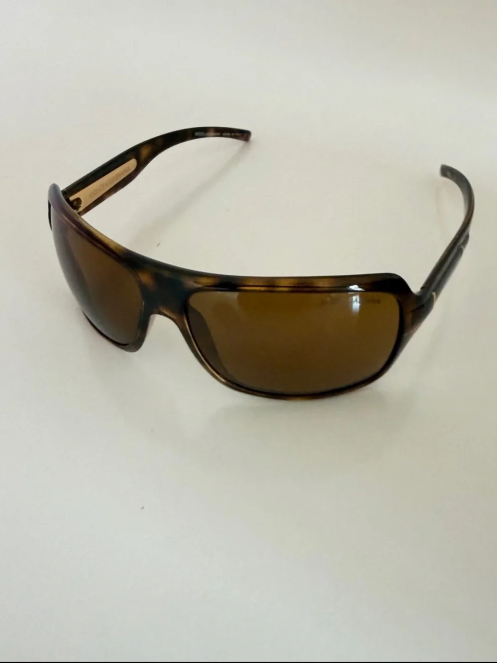 Dolce & Gabbana DG 6031 Vintage Tortoiseshell Wraparound Mask Sunglasses Set Y2K